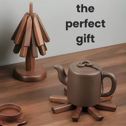 Festive Fall Wooden Trivet